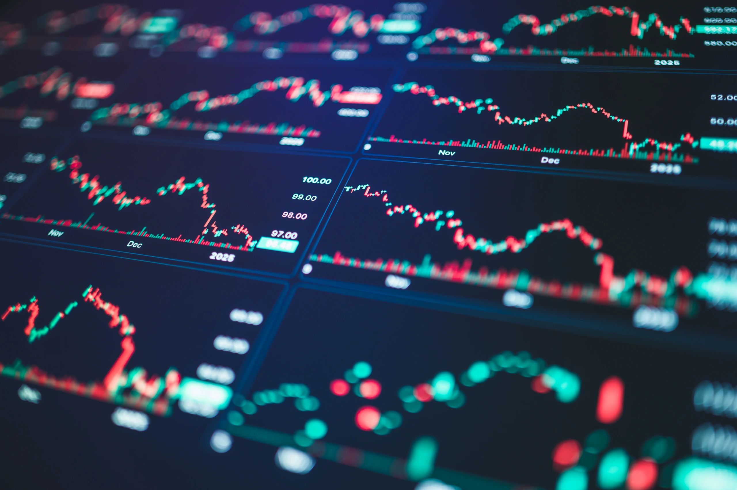 Artificial intelligence data visualization on a digital display